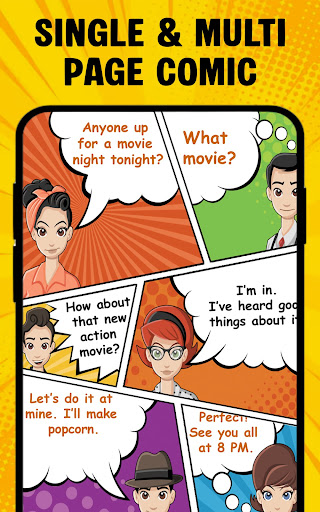 Comic-Comic-Hersteller Screenshot