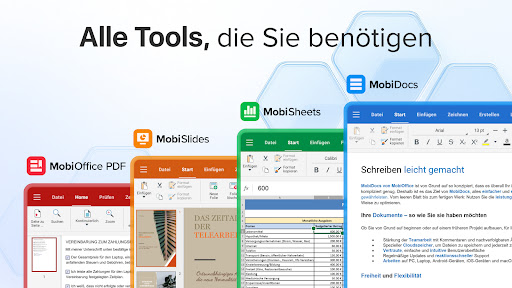 MobiOffice: Word, Sheets, PDF Screenshot