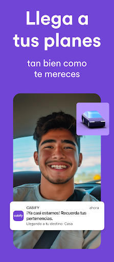 Captura de pantalla de Cabify – Coches, taxis y más