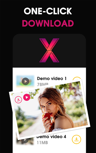 Captura de pantalla de X Sexy Video Downloader