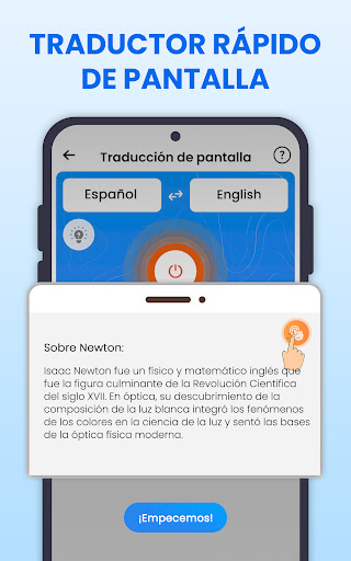 Captura de pantalla de Todo Traducir: Foto, PDF, DOC