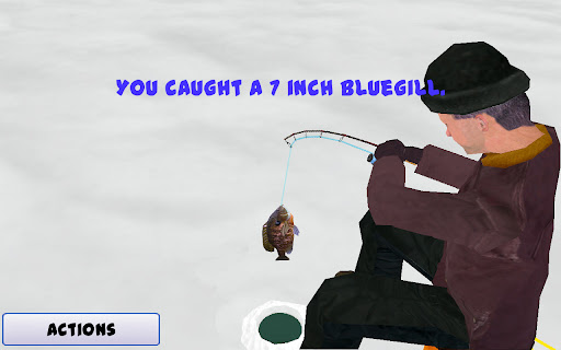Captura de pantalla de Ice Fishing Derby Premium