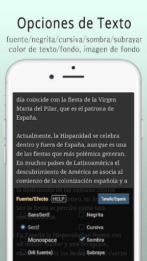 Captura de pantalla de Maru - Visor de cómics/texto
