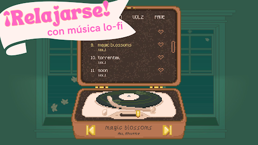 Captura de pantalla de Window Garden - Lofi Idle Game