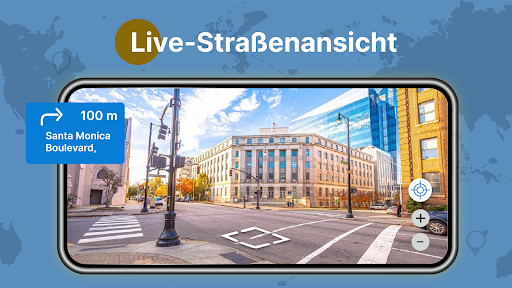 Street View Live 3D-GPS-Karte Screenshot