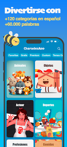 Captura de pantalla de Charadas y Mimica: CharadesApp