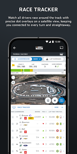 Captura de pantalla de NASCAR MOBILE