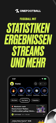 OneFootball - Fußball News Screenshot