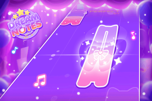 Captura de pantalla de Dream Notes: Cute Music Game