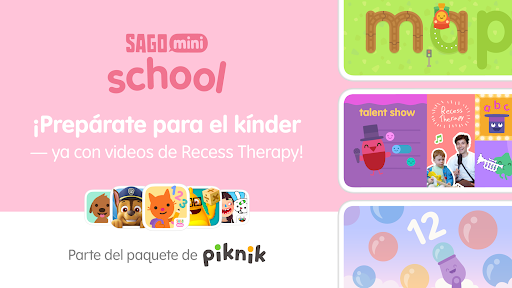 Captura de pantalla de Sago Mini School (2-5 años)