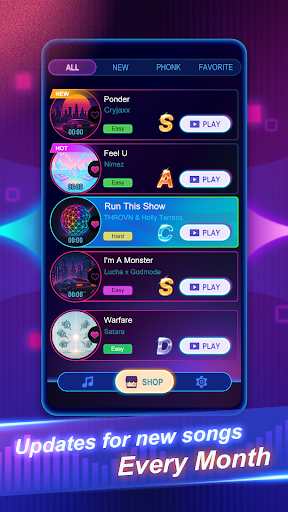 Rolling Music Ball: EDM Rush screenshot