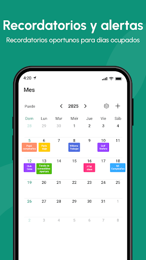 Captura de pantalla de Calendario 2026