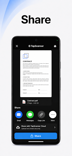 PDF Scanner app - TapScanner screenshot