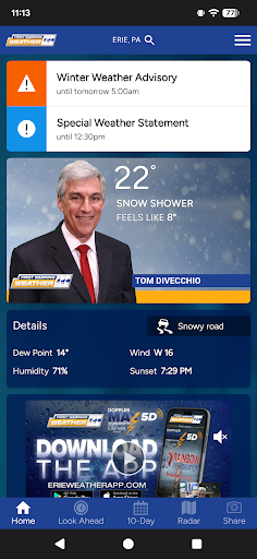 Erie Weather screenshot