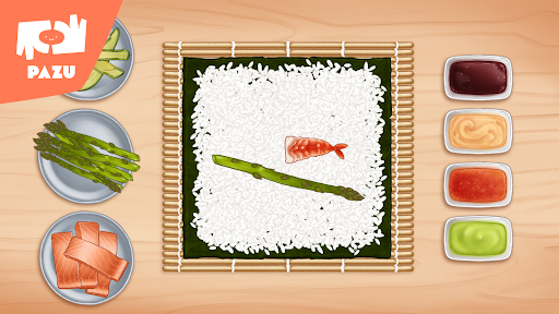 Captura de pantalla de Sushi Maker Kids Cooking Games