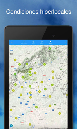 Captura de pantalla de Tiempo- Weather Underground