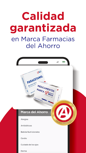 Captura de pantalla de Farmacias del Ahorro