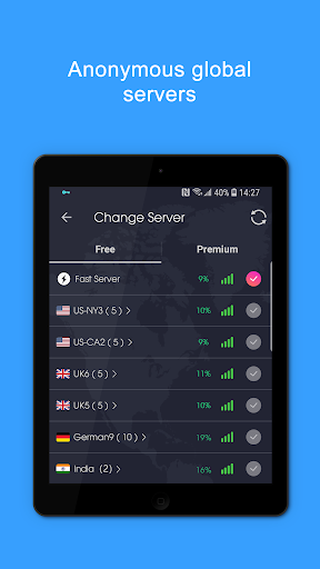 Captura de pantalla de VPN Proxy Speed - Super VPN