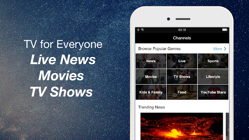 (US only) FREECABLE© TV: Shows Screenshot