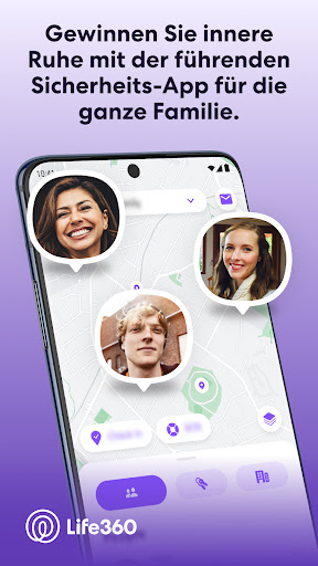 Life360: Standortfreigabe Screenshot