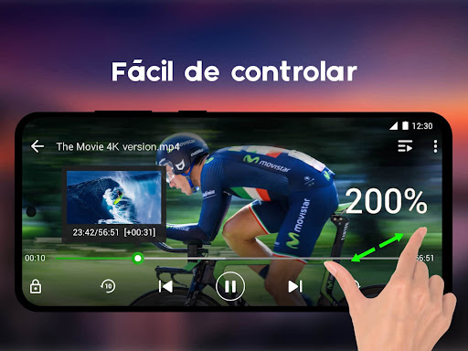 Captura de pantalla de Reproductor de Vídeo y Música