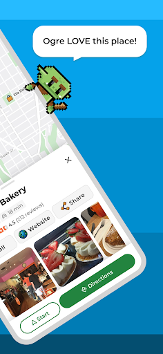 Captura de pantalla de MapQuest: Get Directions