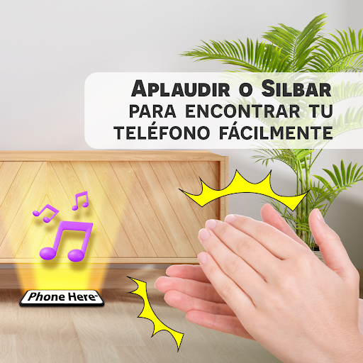 Captura de pantalla de Aplaude Encontrar el Teléfono