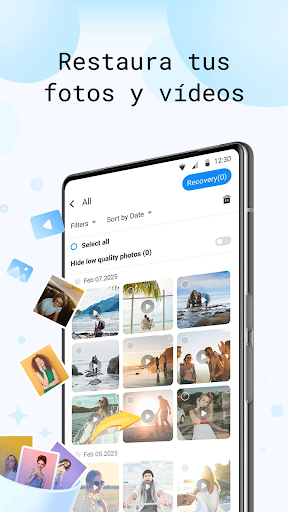 Captura de pantalla de PhotoRescue-Recuperar archivos