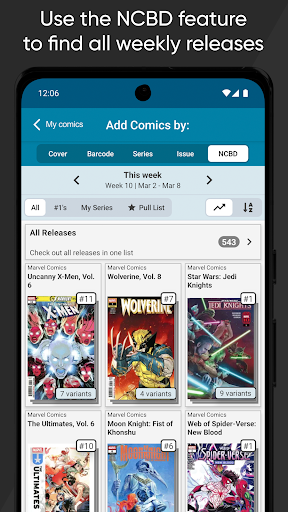 Captura de pantalla de CLZ Comics - para tus cómics