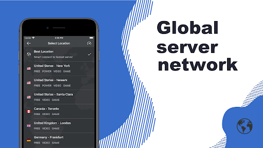 Captura de pantalla de HaloVPN: Fast Secure VPN Proxy