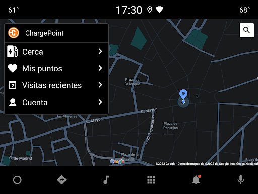 Captura de pantalla de ChargePoint