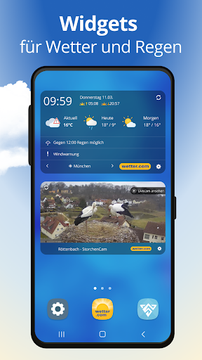 wetter.com Wetter & Regenradar Screenshot