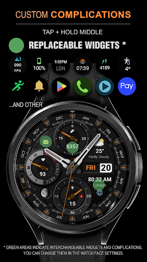 Captura de pantalla de WFP 339 Ultra watch face