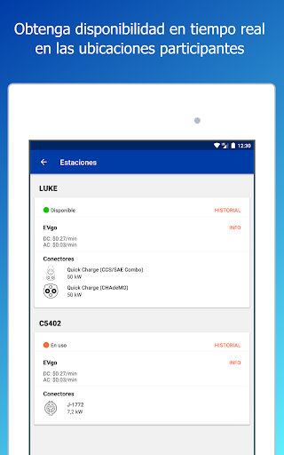 Captura de pantalla de PlugShare