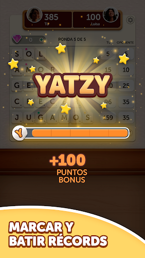 Captura de pantalla de Word Yatzy - Fun Word Puzzler