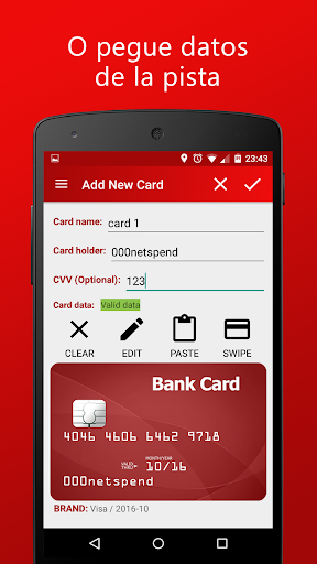 Captura de pantalla de MyCard - El pago NFC