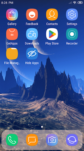 Captura de pantalla de X Launcher Pro