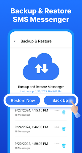 Captura de pantalla de Messenger SMS & MMS