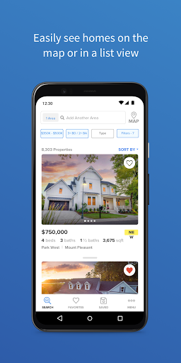 Captura de pantalla de HomeSearchNOW