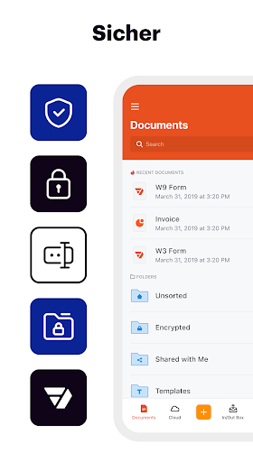pdfFiller: PDF-Editor Screenshot