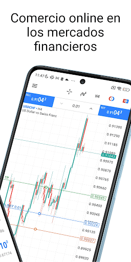 Captura de pantalla de MetaTrader 5
