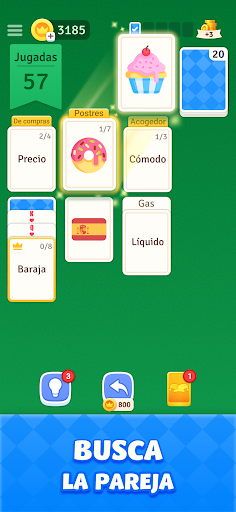 Captura de pantalla de Solitaire Associations Journey