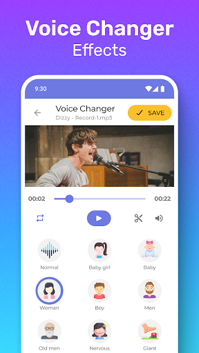 Video Voice Editor + Effects screenshot