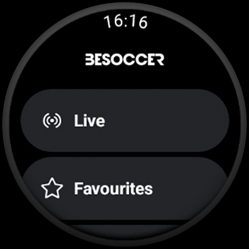 Captura de pantalla de BeSoccer: Resultados de Fútbol