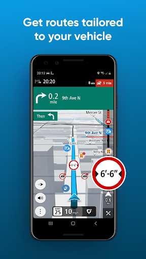 TomTom GO Expert: Truck GPS screenshot