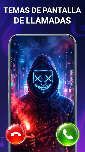 Captura de pantalla de Tonos de llamadas de música
