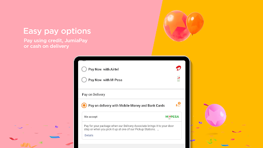 Captura de pantalla de JUMIA Online Shopping