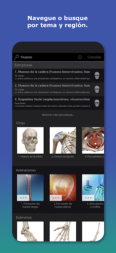 Captura de pantalla de Atlas de anatomía humana 2026