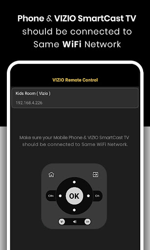 Vizio Smart TV Remote screenshot