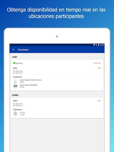 Captura de pantalla de PlugShare